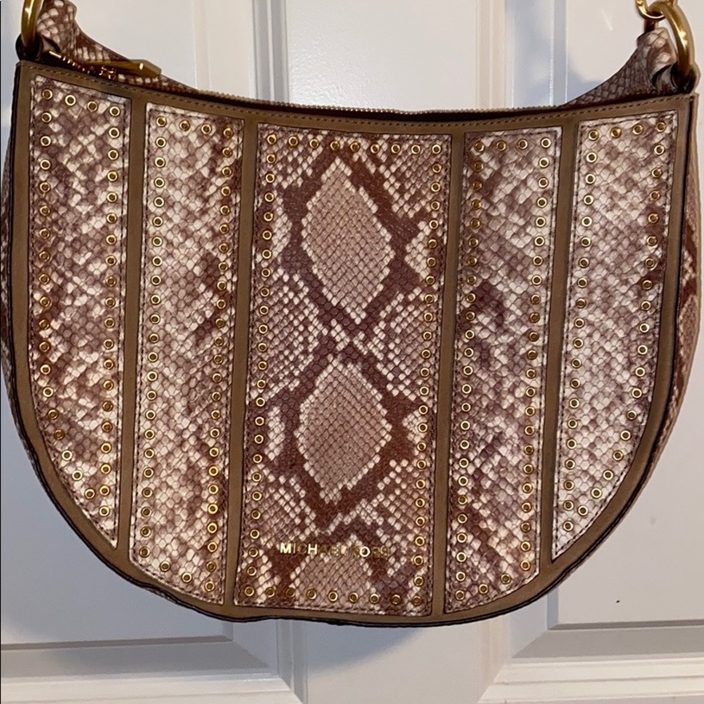 Michael Kors Snake Skin Corssbody